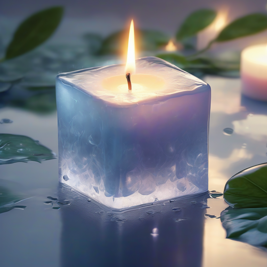 The Burning Candle / Ice Cube Melt