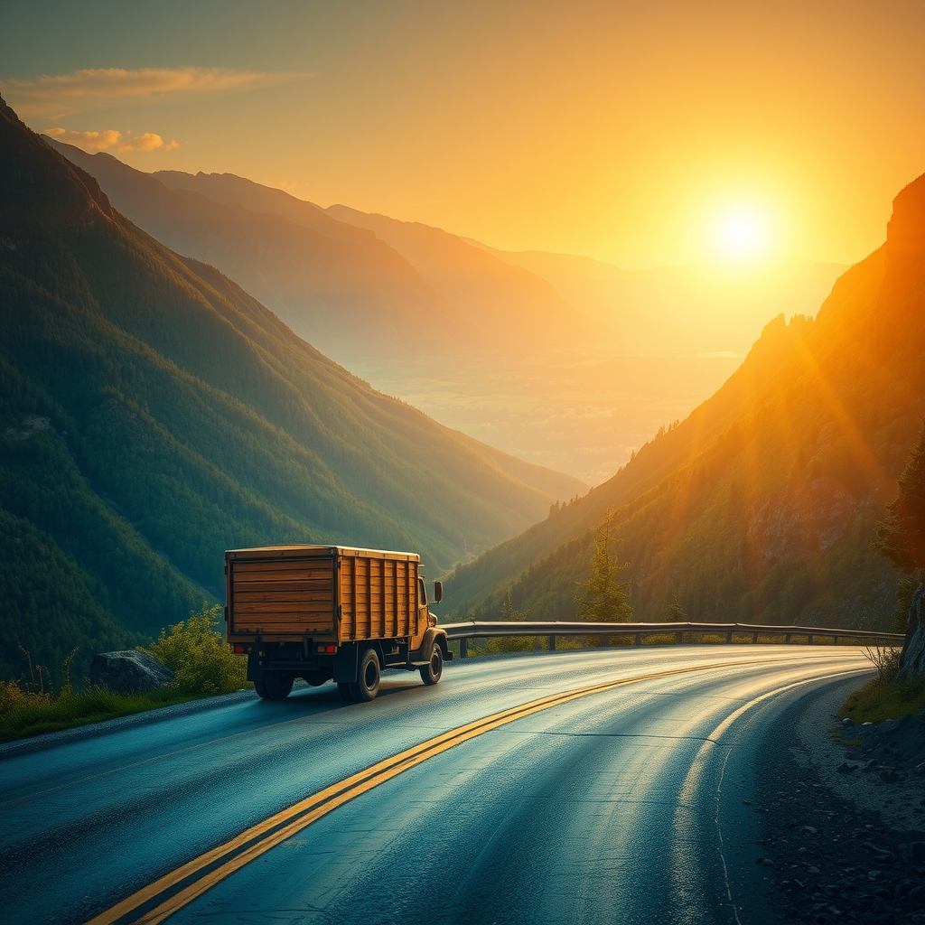 The Hill Climb Cargo Truck