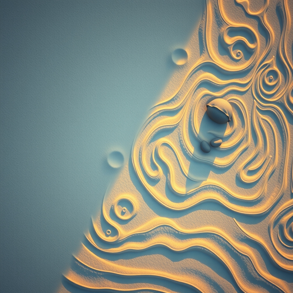 Zen Sand Garden & Ripple Maker